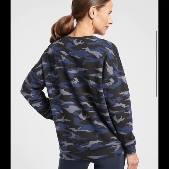 Athleta Studio to Street Printed Sweatshirt - Picture 2 of 6